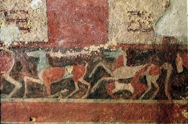 Horses and Rider (Detail)