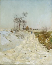 Hollow Way in Winter