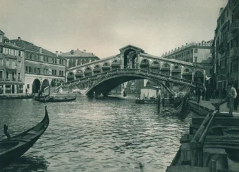 Rialto Bridge, Venice, Italy, 1927