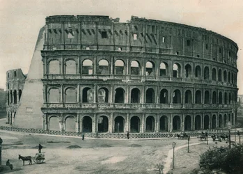 The Colosseum, Rome, Italy, 1927