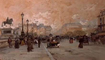 A Parisian Street Scene