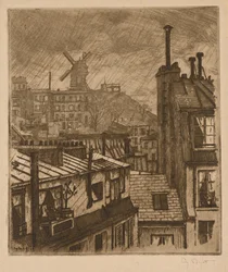 Montmartre, le Moulin de la Galette