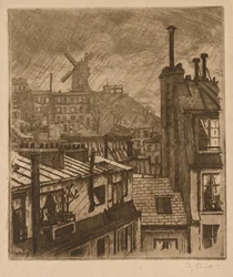 Montmartre, le Moulin de la Galette