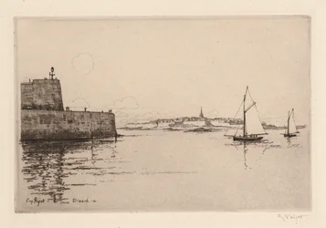 Saint-Malo Viewed from Dinard