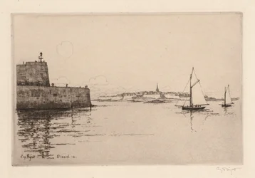 Saint-Malo Viewed from Dinard