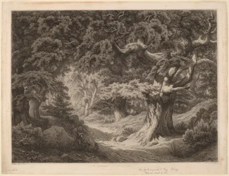 Le Charlemagne, Forest of Fontainebleau, 1861
