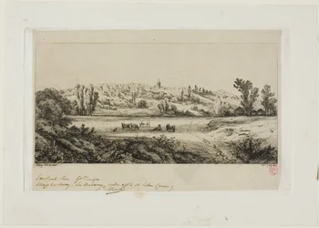 View of the Village of Limay