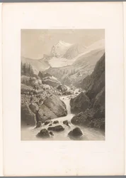 Mountain Landscape with View of the Eiger