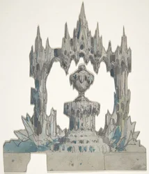 Design for a Stage Set at the Opéra, Paris