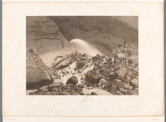 View of a Torrent near Servoz