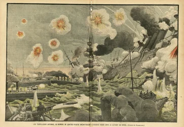 Illustration of Eugene Damblans in Le Pelerin