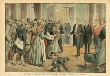 Illustration of Eugene Damblans in Le Pelerin