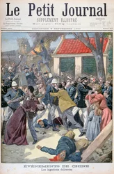 The legation deliver, Boxer Rebellion, China, 1900