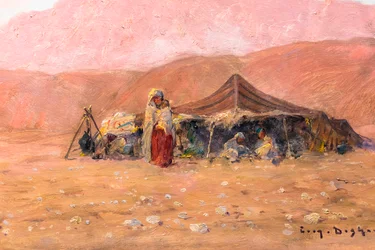 Nomad Camp in Southern Algeria
