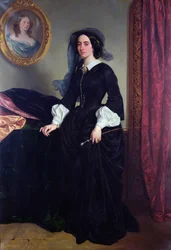 Portrait of Marie Deveria