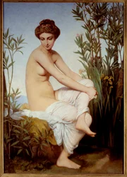 Antique Bather
