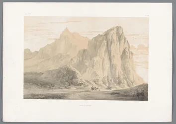 Mount Behistun in Iran (Persian Landscapes, Perse Moderne)