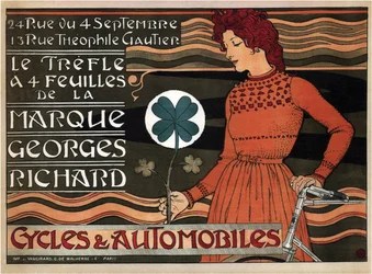 Cycles and cars Georges Richard, 1899
