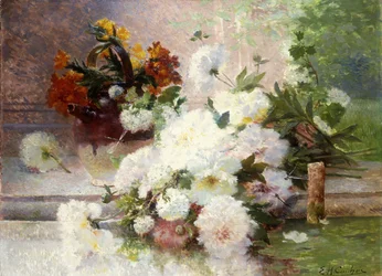 A Still Life with Autumn Flowers