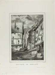 Plate Four, from Souvenir of Brittany