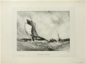 Return to Port, plate two from Six Marines