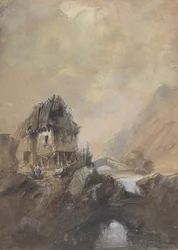 Village at Dieppe, 1843