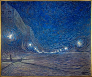 Hornsgatan Street in Stockholm by Night