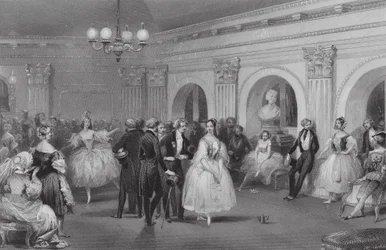 The Green Room of the Opera