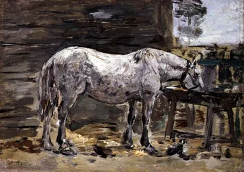 A Horse Drinking, c.1885-90