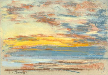 Coastline and Sky, c. 1890