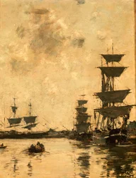 Deauville: Schooners at Anchor