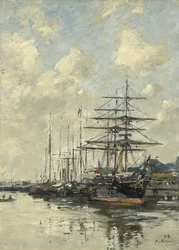 Deauville, the Boat Basin