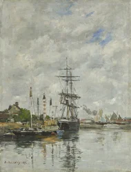 Deauville, the Boat Basin