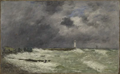 Gale of wind in front of Frascati, Le Havre