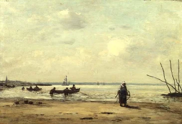 Low Tide Near Honfleur