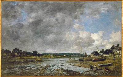 Norman Washerwomen on the Shore