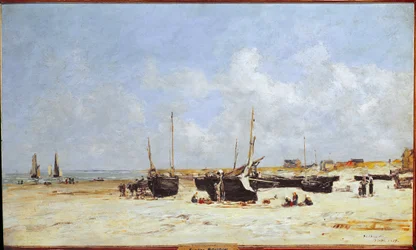 On the Beach of Berck, Pas-de-Calais