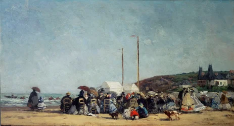 The Beach at Trouville
