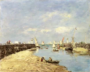 Trouville, the Jetty and the Basin, 1896