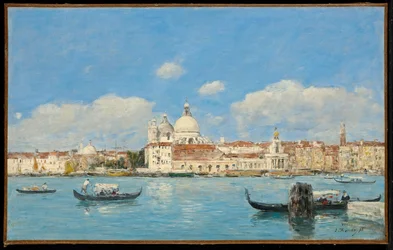Venice, the Salute, the Customs and the Beginning of the Grand Canal