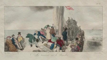 Souvenirs of London: Crossing on the Packet Boat