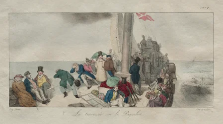 Souvenirs of London: Crossing on the Packet Boat