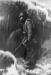 Sentry Duty at a Small Post, First World War