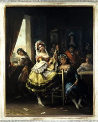 Maja with Guitar