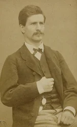 Portrait of Rossel Louis, (1844-1871), (officer, member of the Commune, executed)