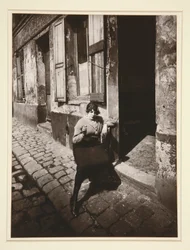 La Villette, Streetwalker Waiting for a Client, 19th arrondissement, April 1921