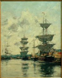 Harbor Basin of Deauville