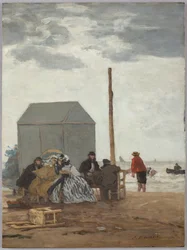 The Beach at Deauville