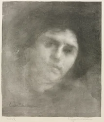 Madame Eugène Carrière (large plate)