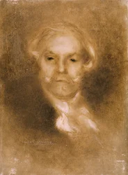 Portrait of Edmond de Goncourt from Germinie Lacerteux by Edmond and Jules
